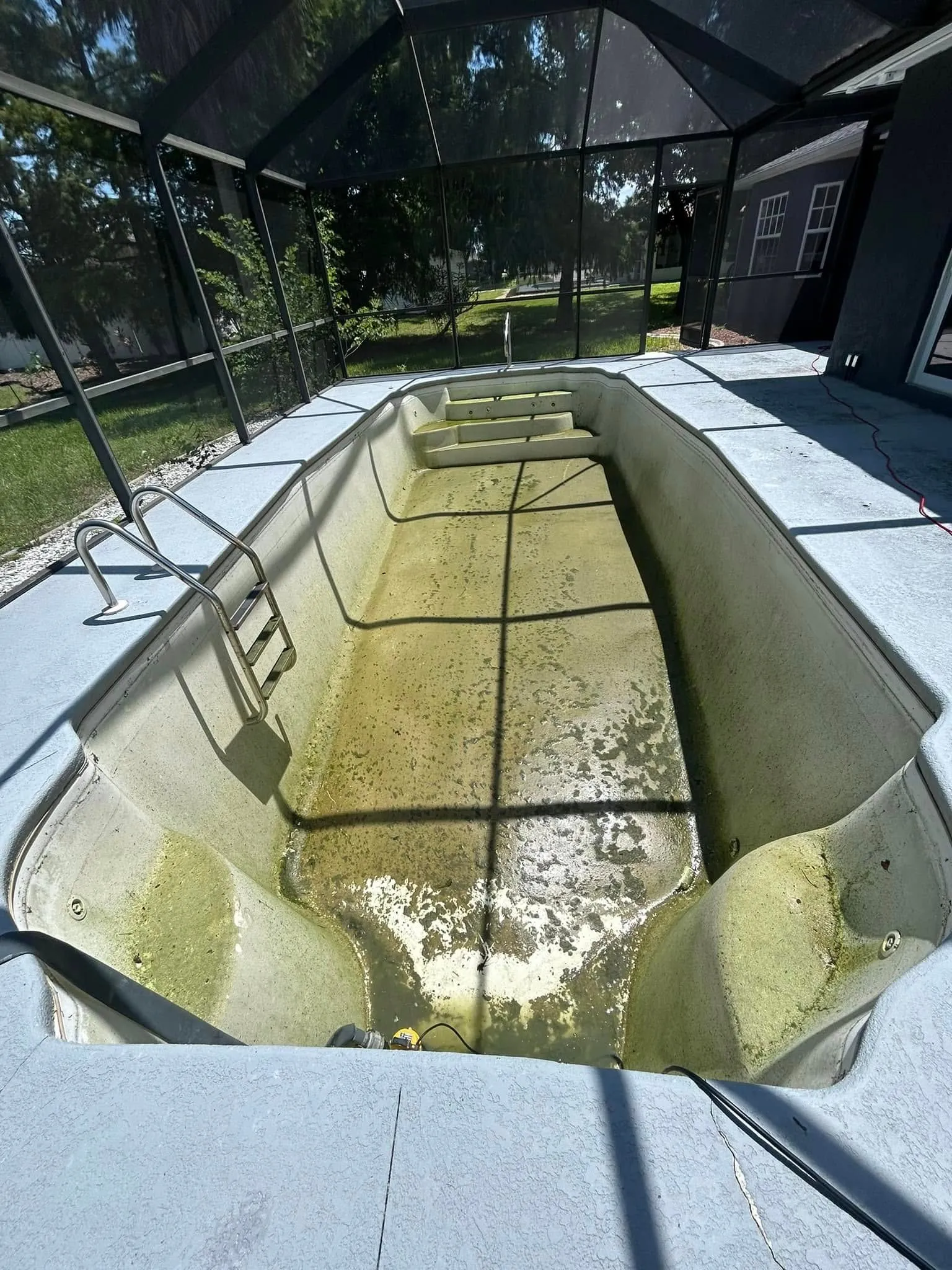 Pool Acid Washing